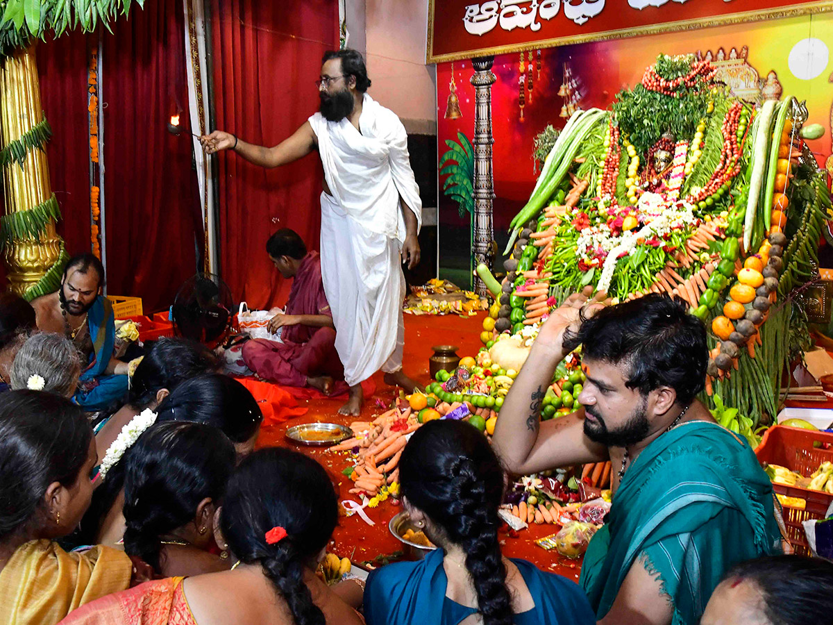 Shakambari Utsavam at the Kanaka Durga Temple atop Indrakeeladri in Vijayawada5