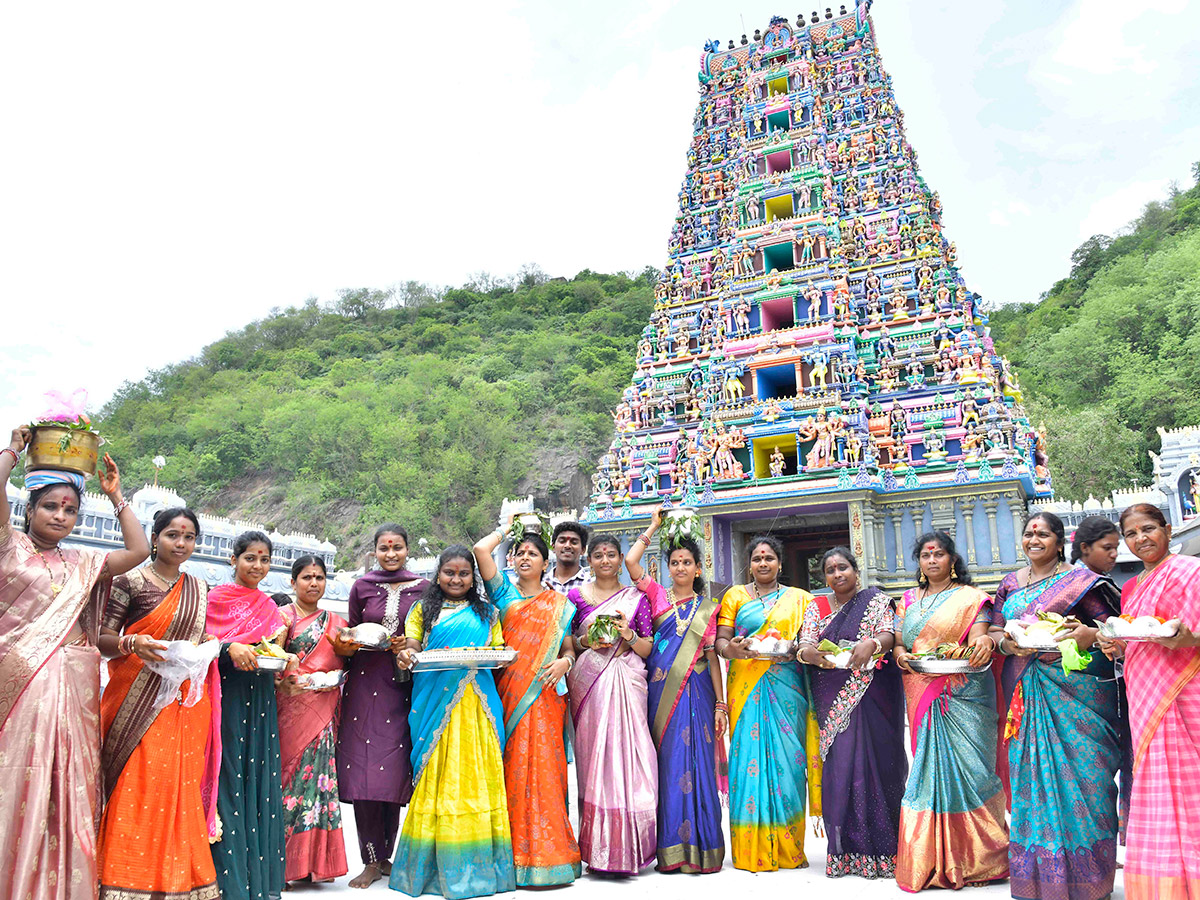Shakambari Utsavam at the Kanaka Durga Temple atop Indrakeeladri in Vijayawada6