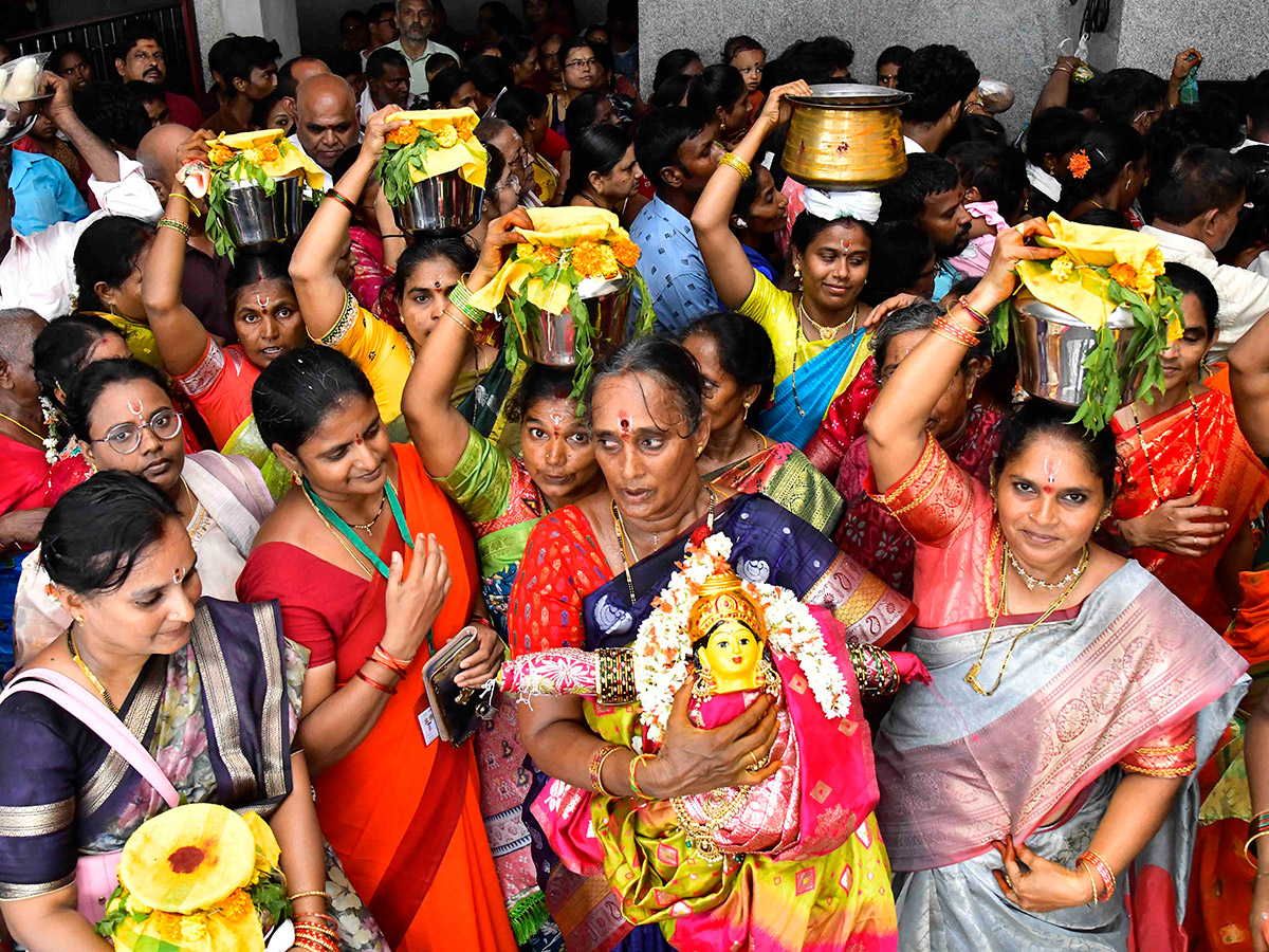 Shakambari Utsavam at the Kanaka Durga Temple atop Indrakeeladri in Vijayawada7