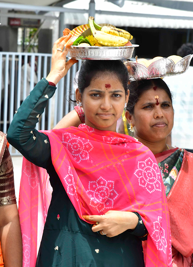Shakambari Utsavam at the Kanaka Durga Temple atop Indrakeeladri in Vijayawada9