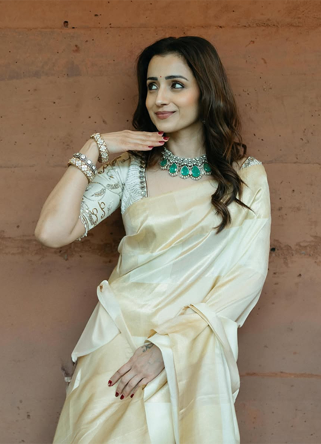 South Indian Actress Trisha Krishnan Latest Photos Viral10