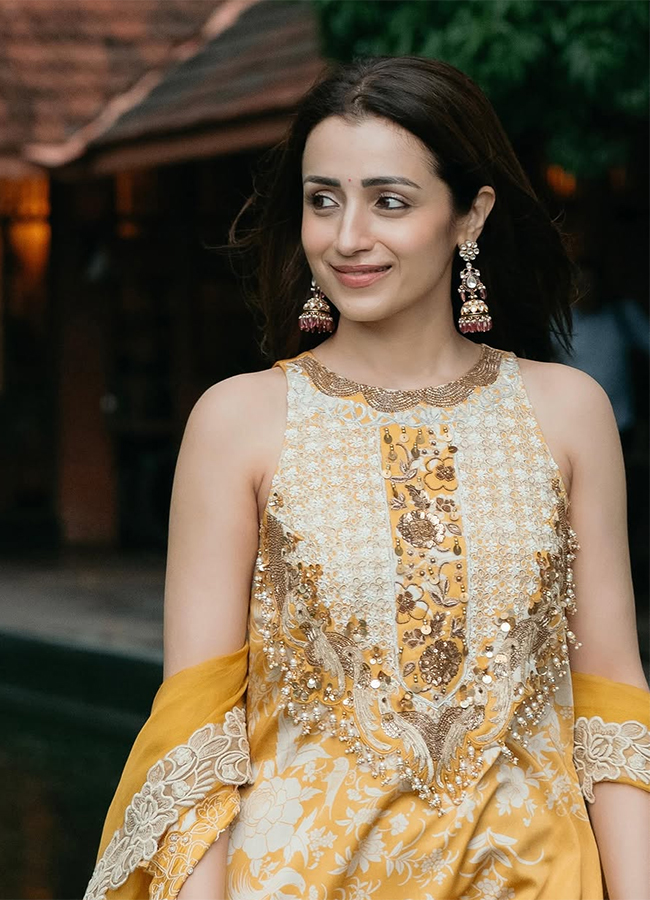 South Indian Actress Trisha Krishnan Latest Photos Viral13