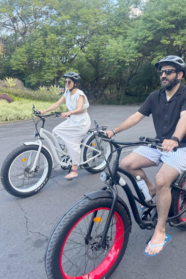  Actress Mehreen enjoying a vacation with Her Husband Photos15