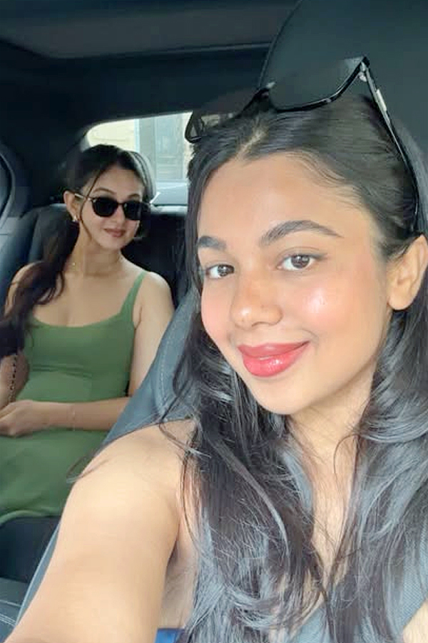 Action King Arjun daughters Aishwarya And Anjana on Paris Vacation Photos 6