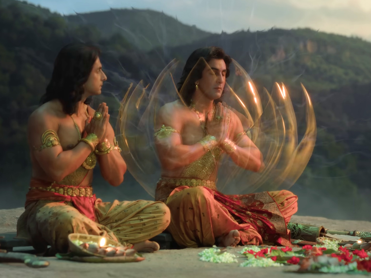 Ranbir Kapoor as Sai Pallavi Ramayana Trailer HD Photos20