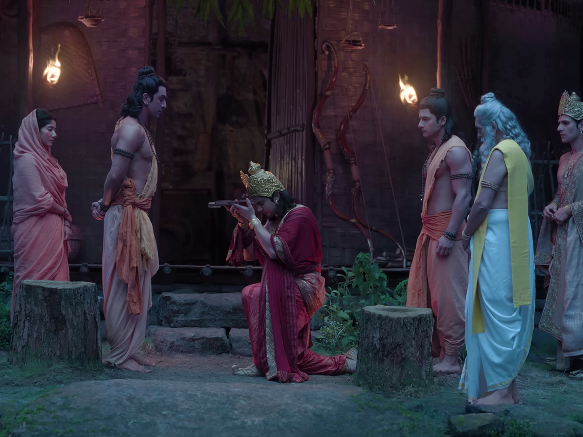 Ranbir Kapoor as Sai Pallavi Ramayana Trailer HD Photos32