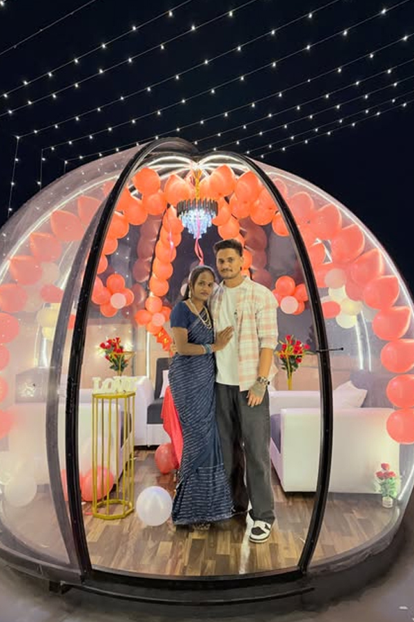 Jabardasth Faima enjoying Time with Her Husband Photos2