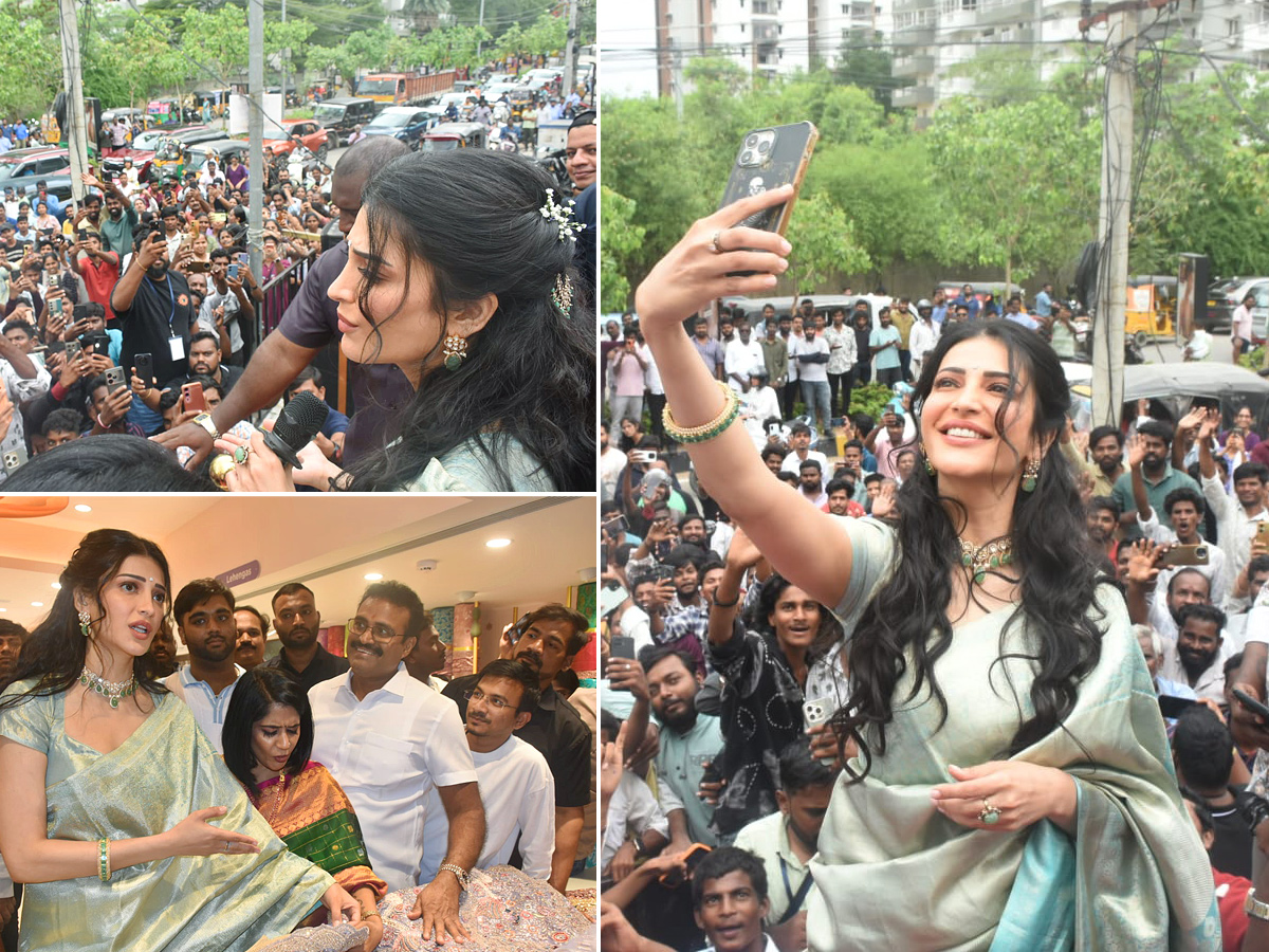 Shopping Mall Grand Opening By Actress Shruti Haasan At Nallagandla Photos1