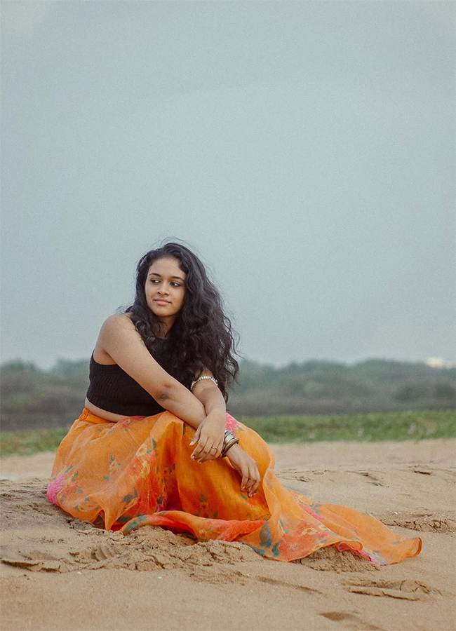 Tamil Child Artist Rakshana Viral Trending Photos16