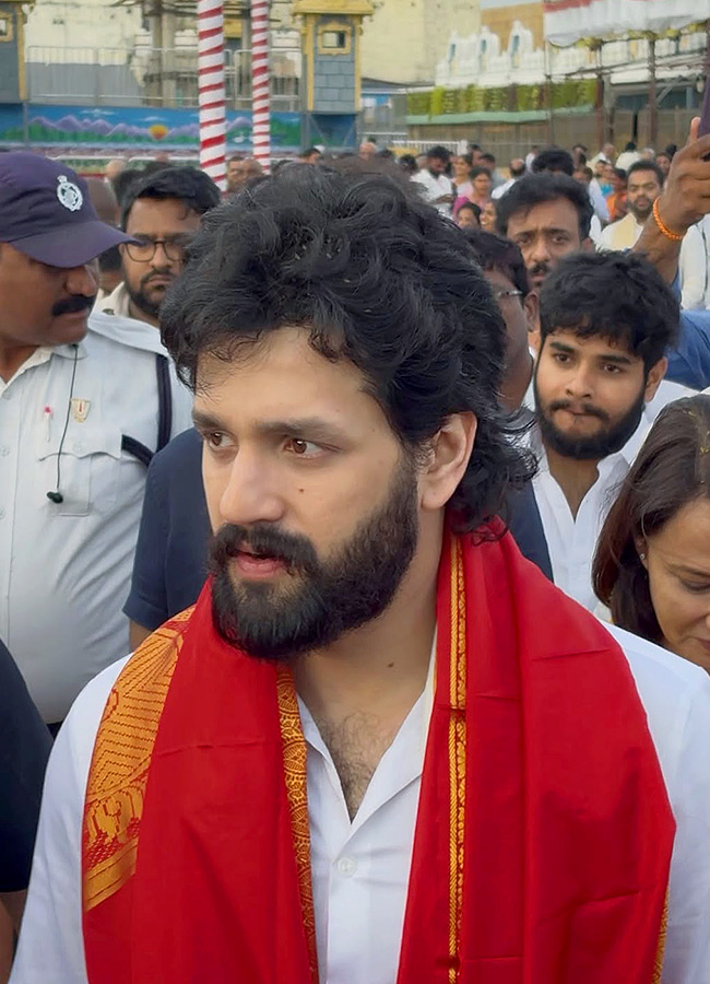 Nagarjuna Family Visits Tirumala And Performs Srivari Seva : Photos7