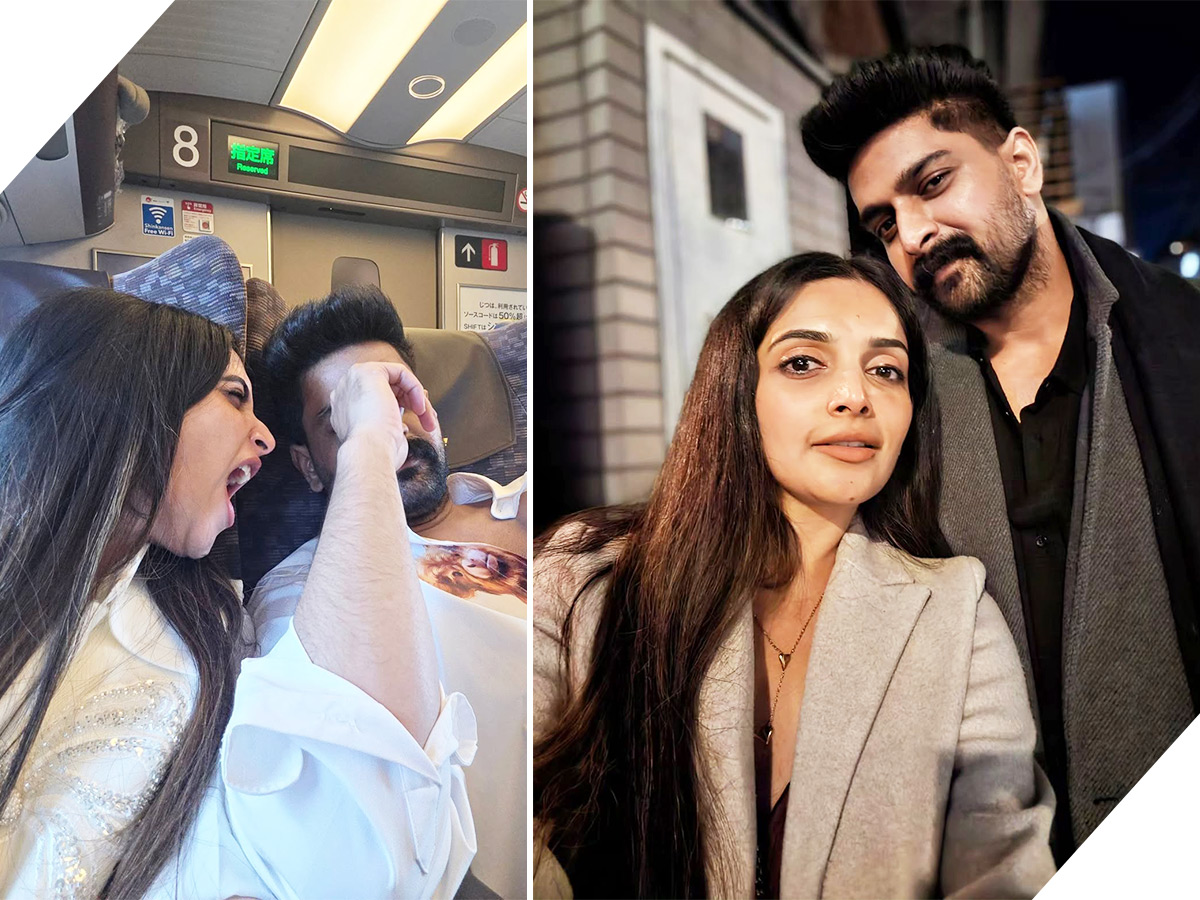 Hero Naga Shaurya Enjoys a Japan Tour with His Wife Photos1