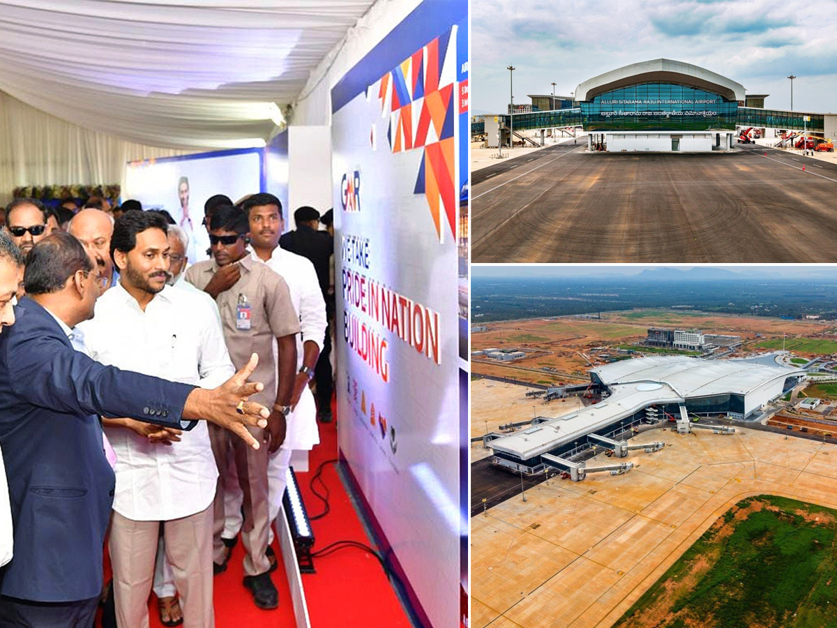 From Jagans Foundation Stone to Bhogapuram Airport Grand Look Photos1