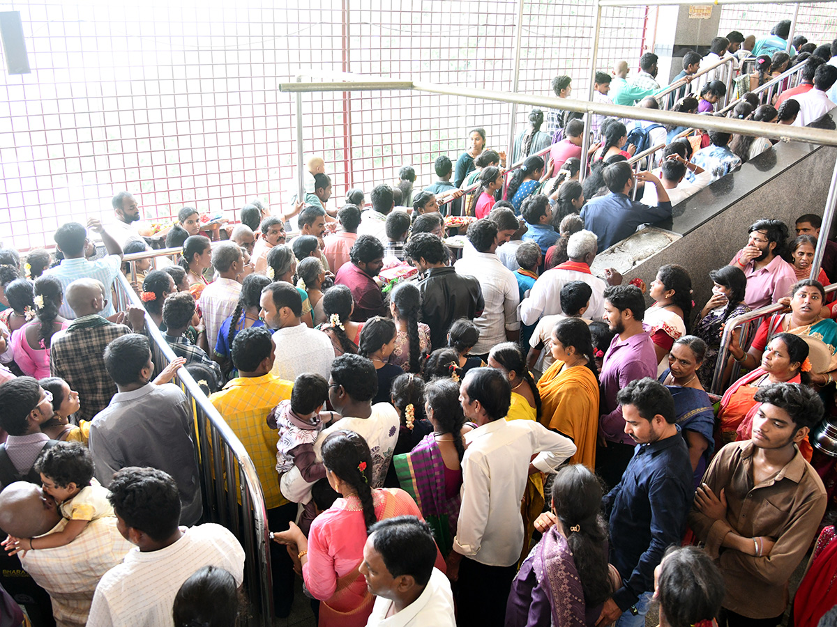Ashadha month celebrations held grandly atop Indrakeeladri 13