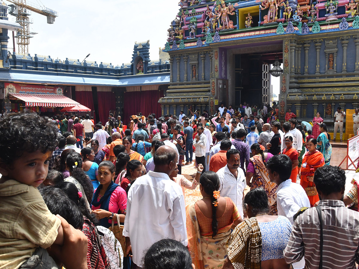Ashadha month celebrations held grandly atop Indrakeeladri 16
