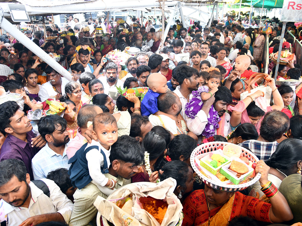 Ashadha month celebrations held grandly atop Indrakeeladri 24