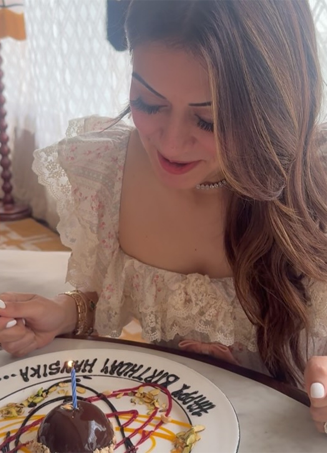 Hansika Motwani birthday celebration viral photos6