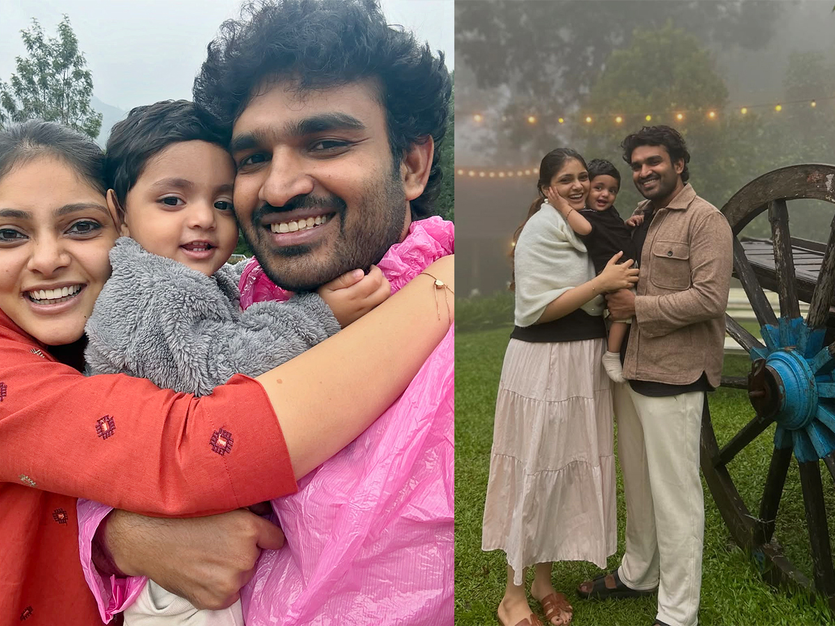 Kiran Abbavaram Family Tour Viral Photos1