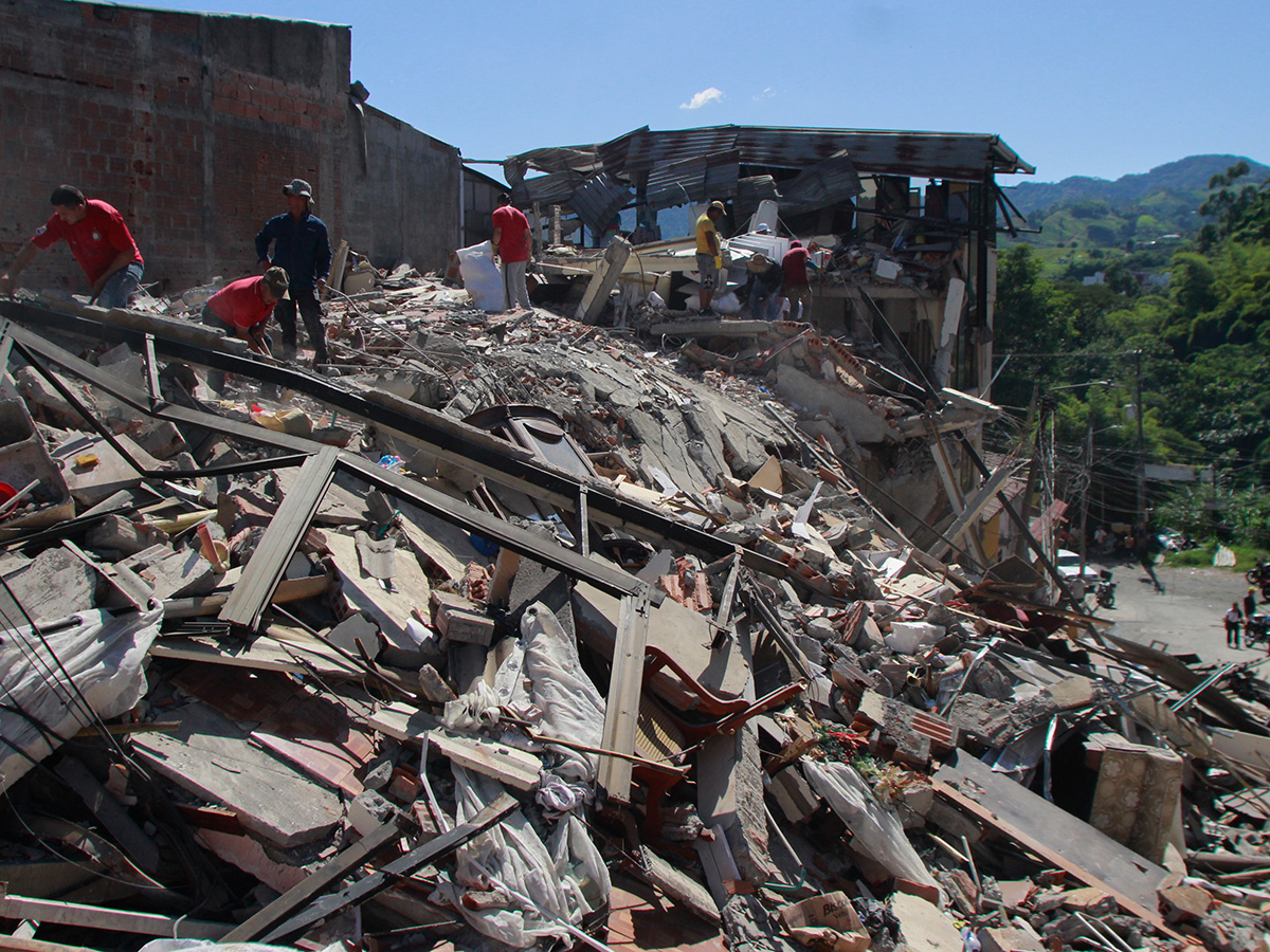 Massive Colombia Earthquake, Powerful Quake Shakes The Nation, Heartbreaking Photos13
