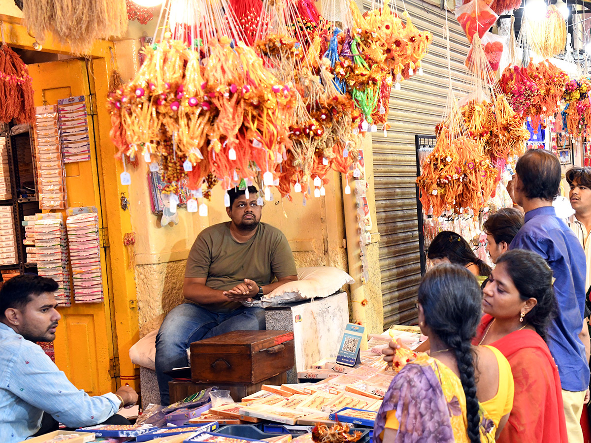 Rakhi festival buzz begins in Hyderabad shops12