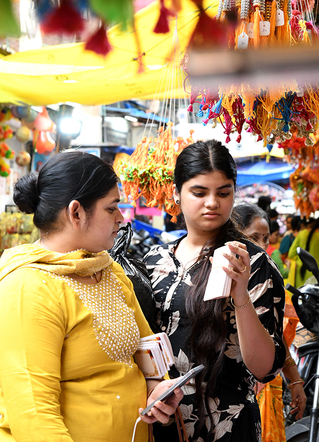 Rakhi festival buzz begins in Hyderabad shops20