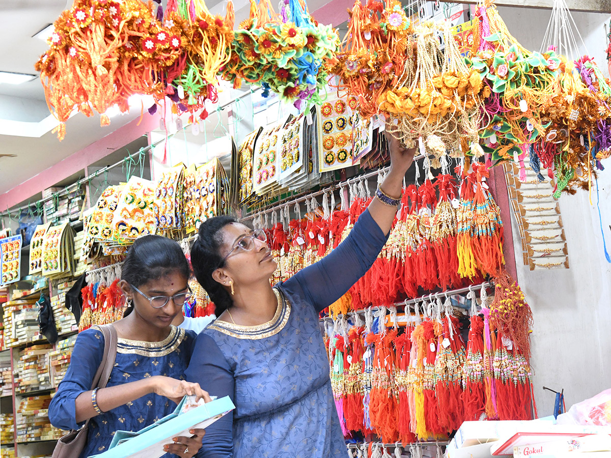 Rakhi festival buzz begins in Hyderabad shops22
