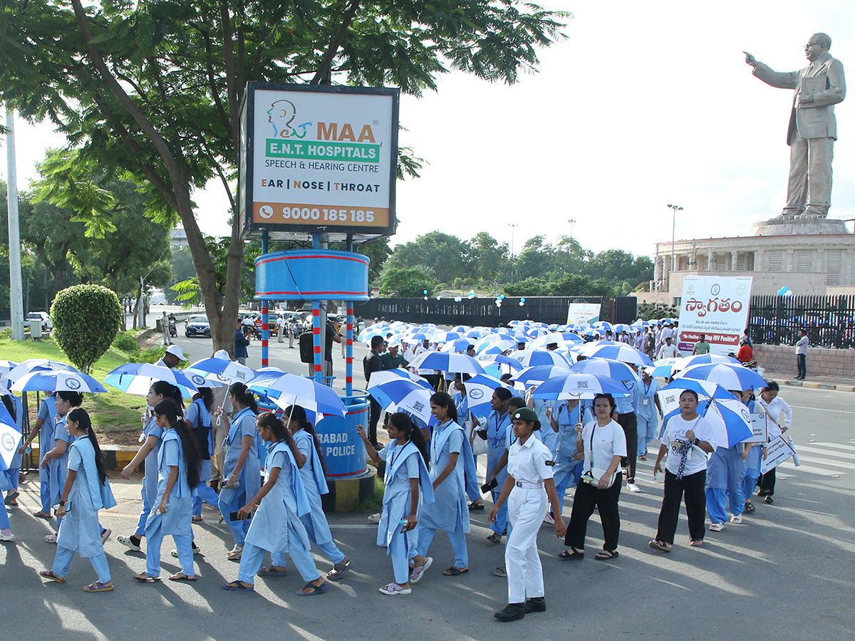 Huge AIDS Awareness Rally in Hyderabad19