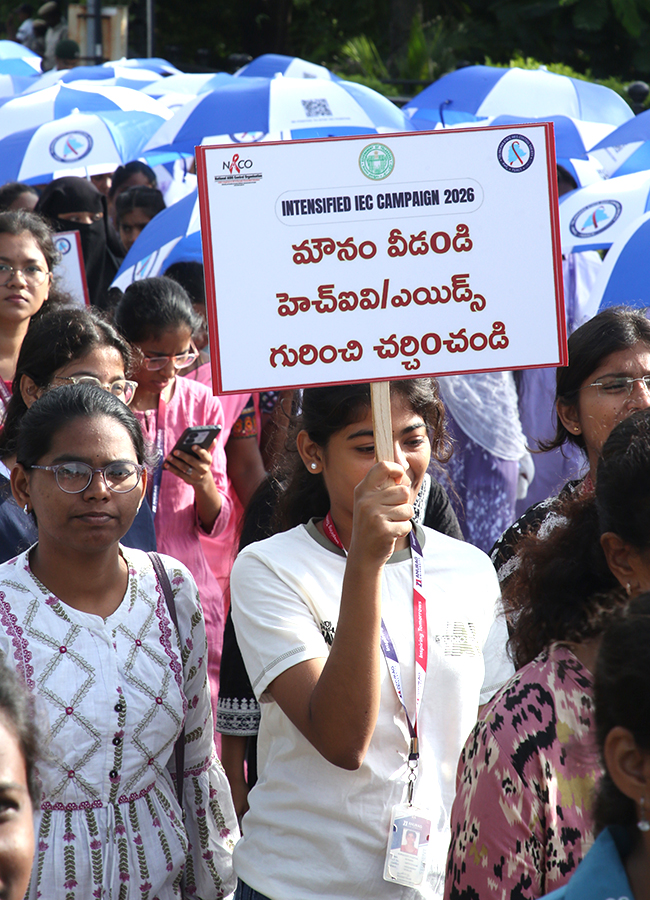 Huge AIDS Awareness Rally in Hyderabad22