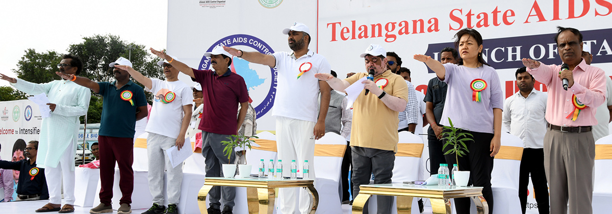 Huge AIDS Awareness Rally in Hyderabad8