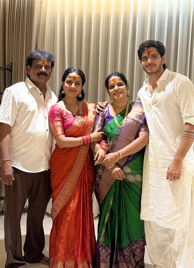 Vaishnavi Chaitanya Bonalu 2026 Celebrations With Family Viral Photos2