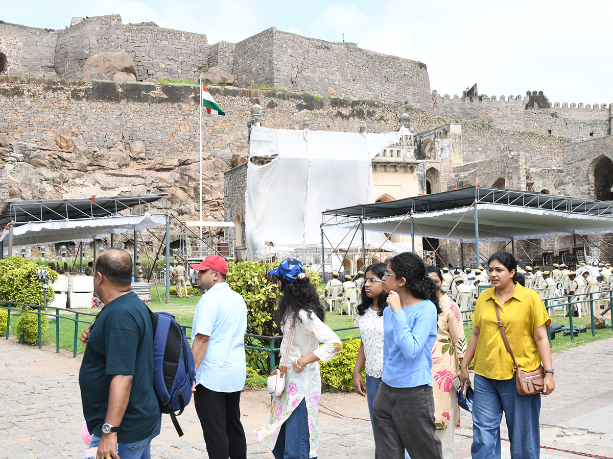 Independence Day parade rehearsals at Golconda Fort13