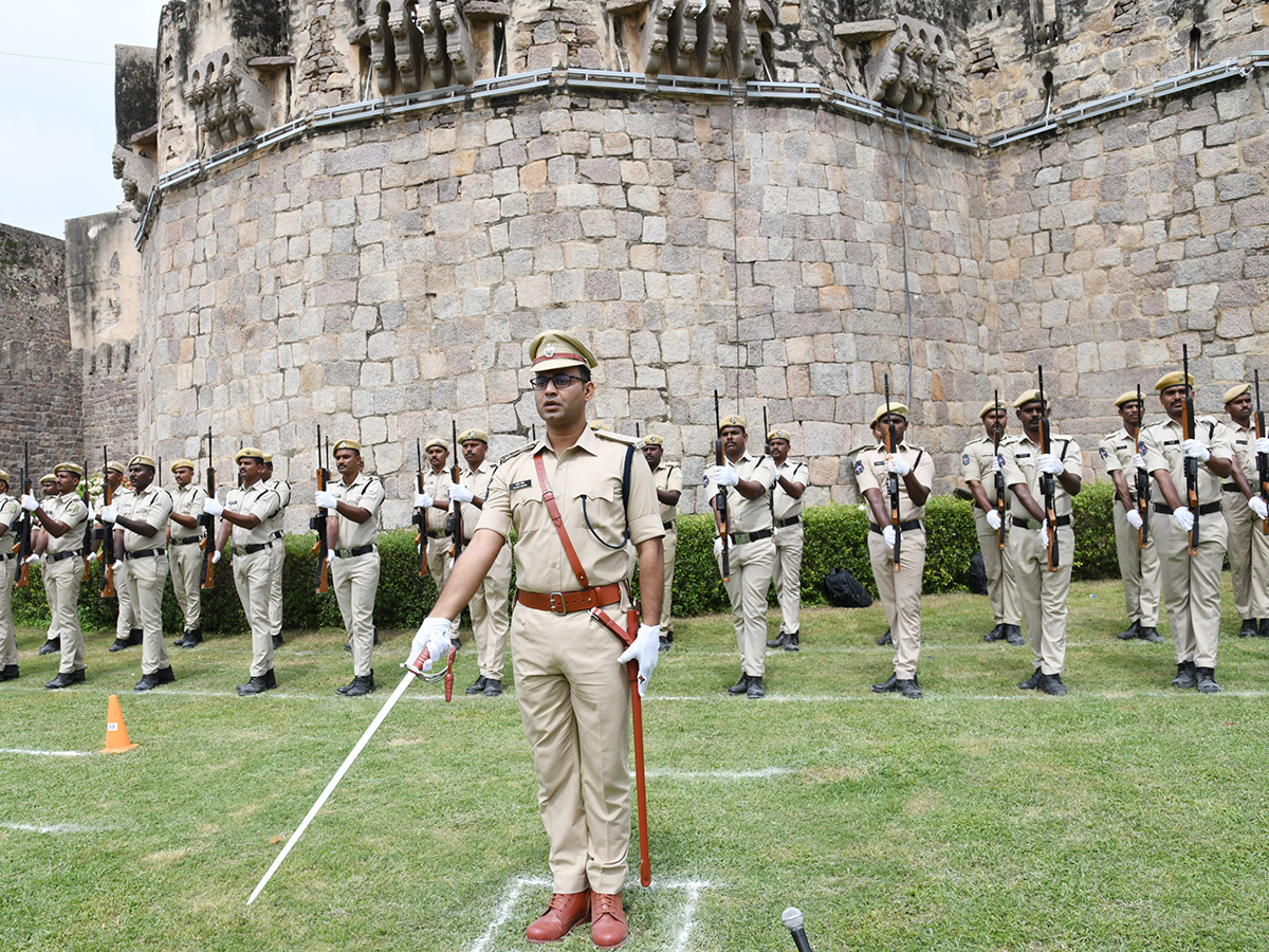 Independence Day parade rehearsals at Golconda Fort17
