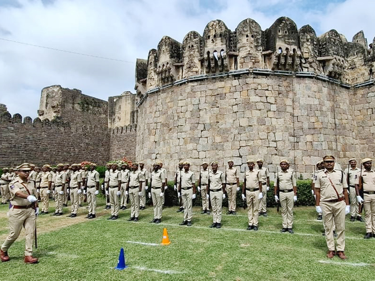 Independence Day parade rehearsals at Golconda Fort18
