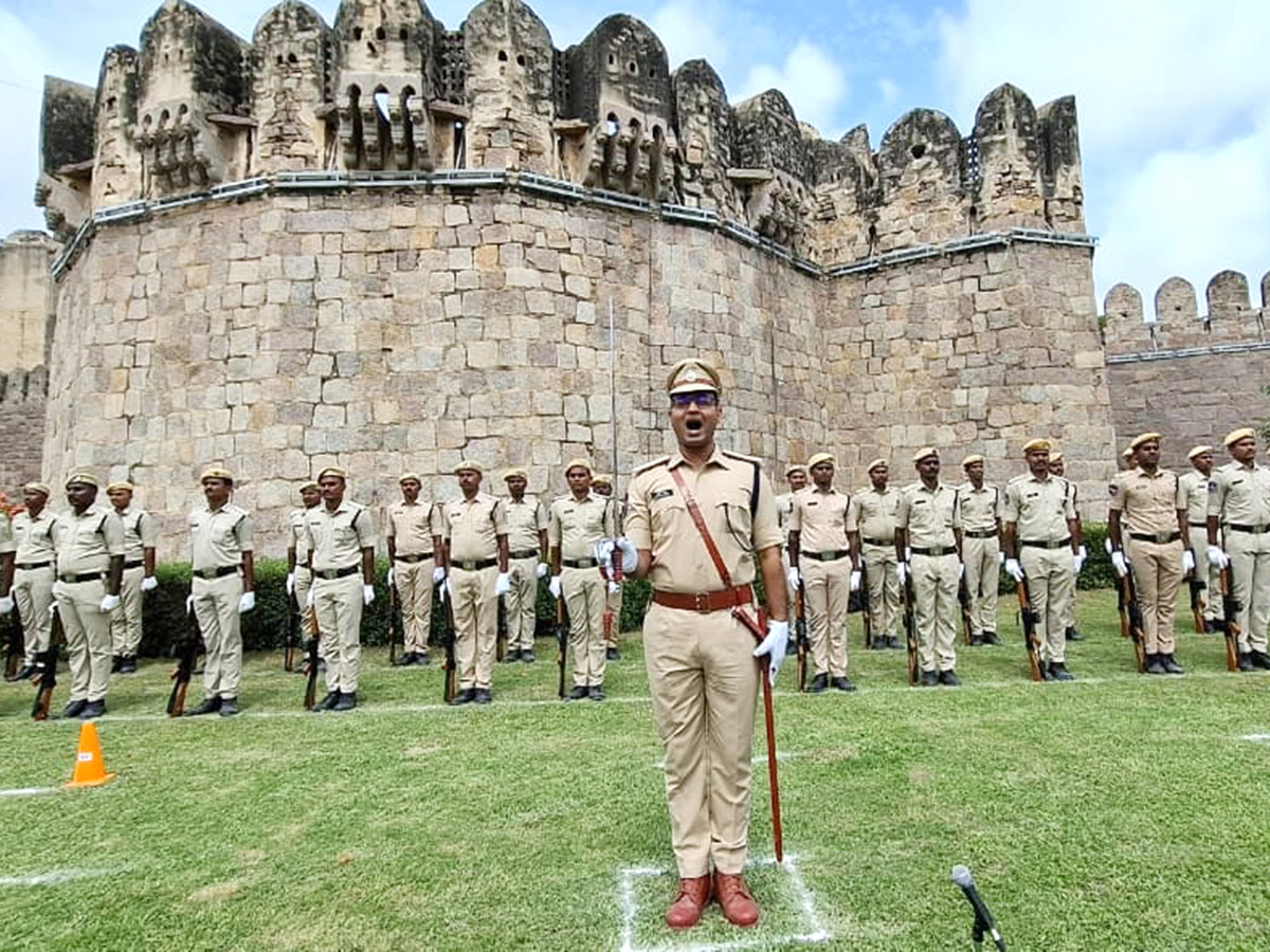 Independence Day parade rehearsals at Golconda Fort19
