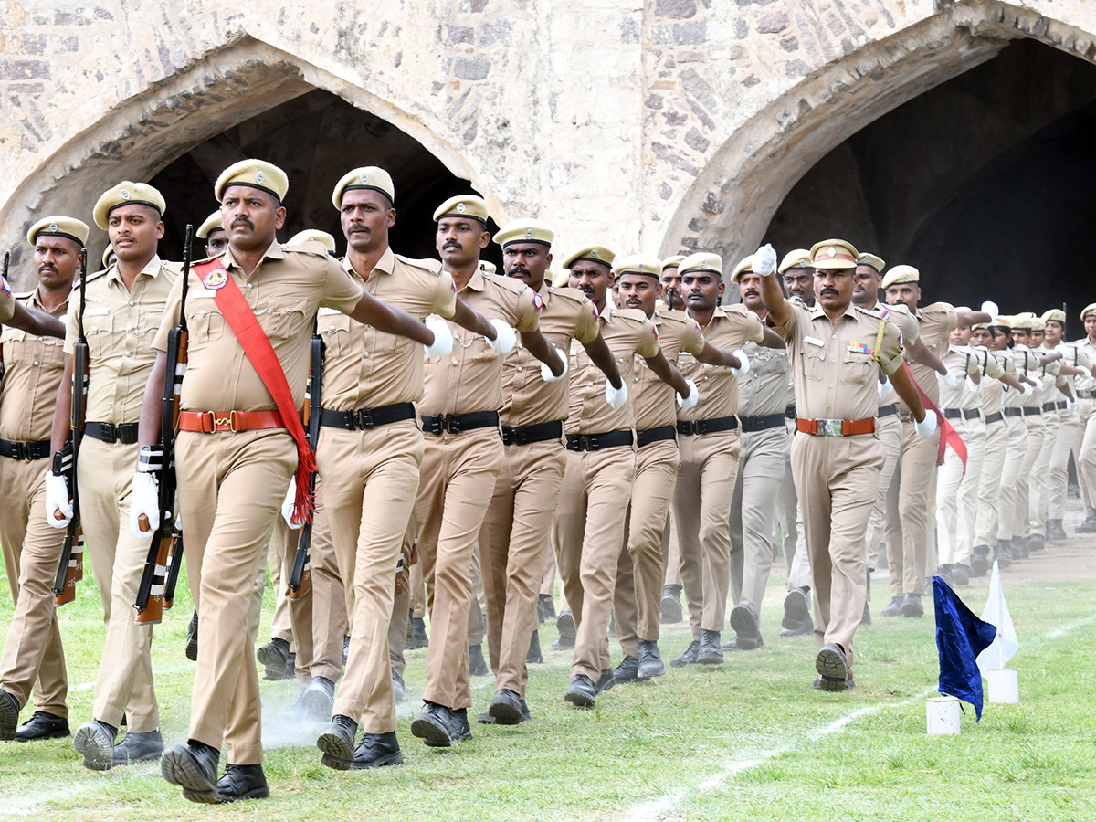 Independence Day parade rehearsals at Golconda Fort5