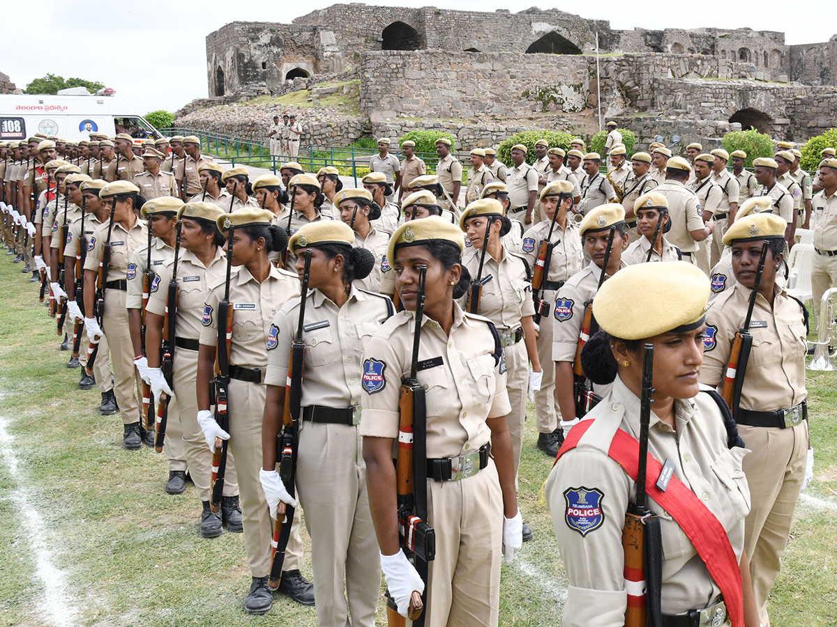 Independence Day parade rehearsals at Golconda Fort7