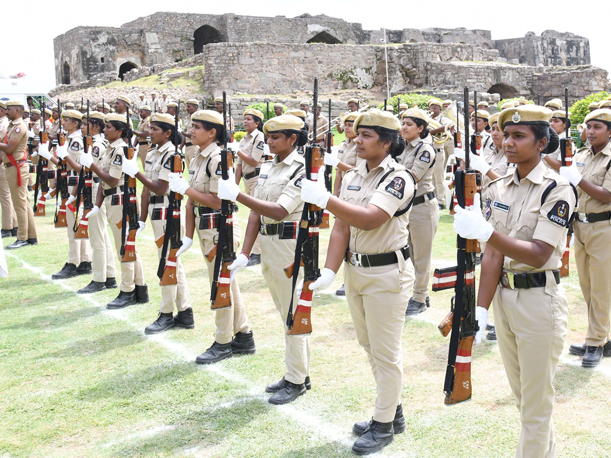 Independence Day parade rehearsals at Golconda Fort9