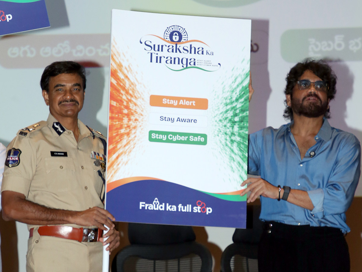 Actor Nagarjuna Participated as Chief Guest in Suraksha Ka Tiranga Cyber awareness Program11