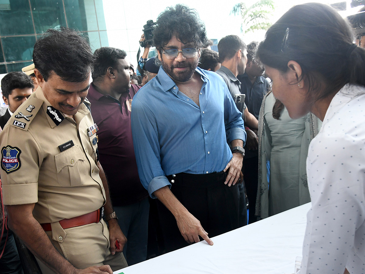 Actor Nagarjuna Participated as Chief Guest in Suraksha Ka Tiranga Cyber awareness Program13