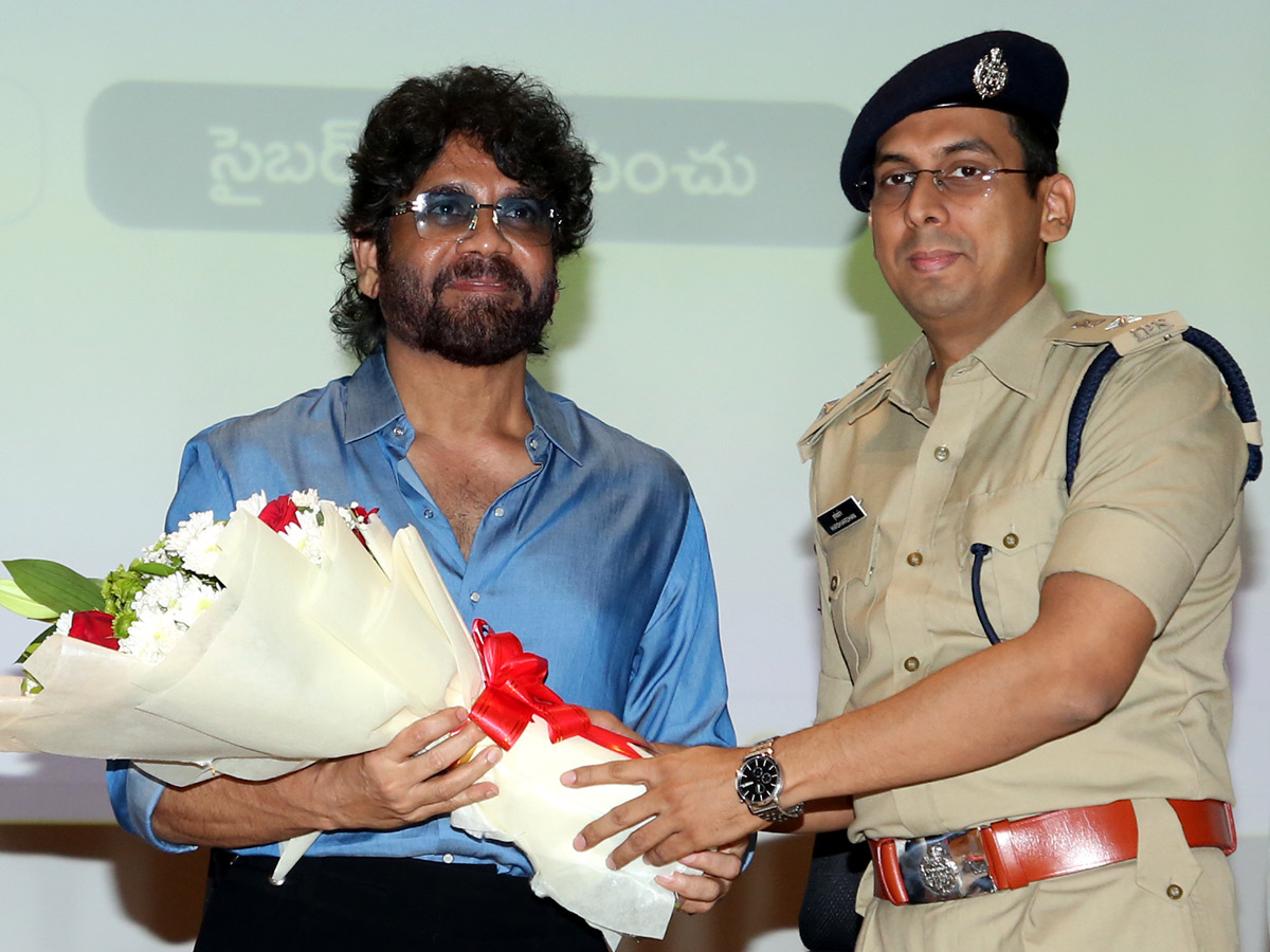 Actor Nagarjuna Participated as Chief Guest in Suraksha Ka Tiranga Cyber awareness Program2