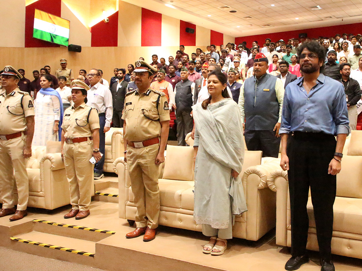 Actor Nagarjuna Participated as Chief Guest in Suraksha Ka Tiranga Cyber awareness Program9