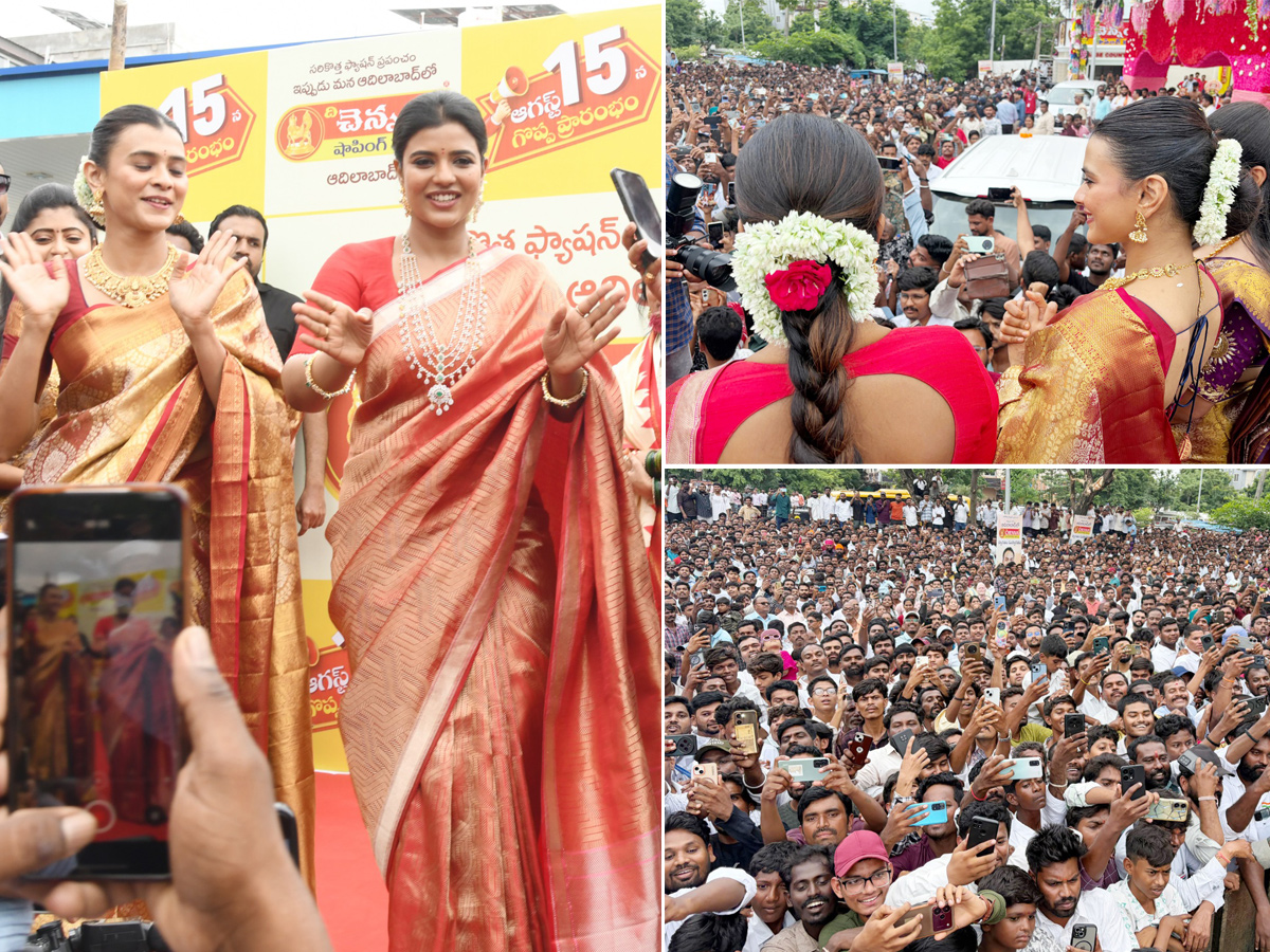 Aishwarya Rajesh and Hebah Patel create a buzz in Adilabad1