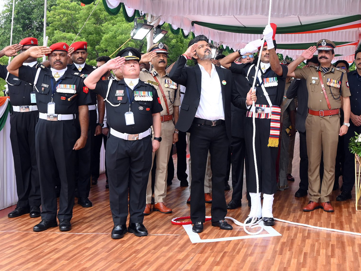 C Joseph Vijay 80th Independence Day celebrations HD Photos2