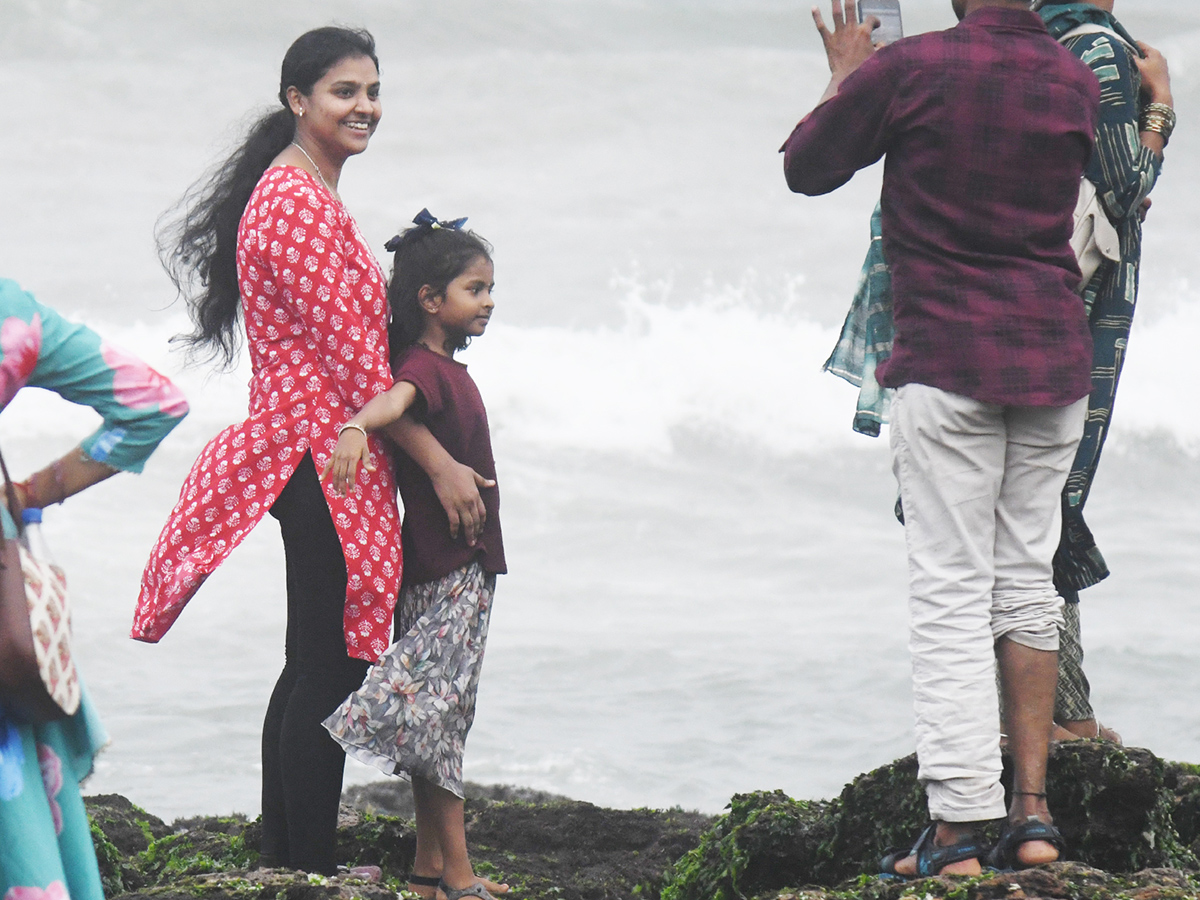 400 meters receding sea in Vizag beach 13