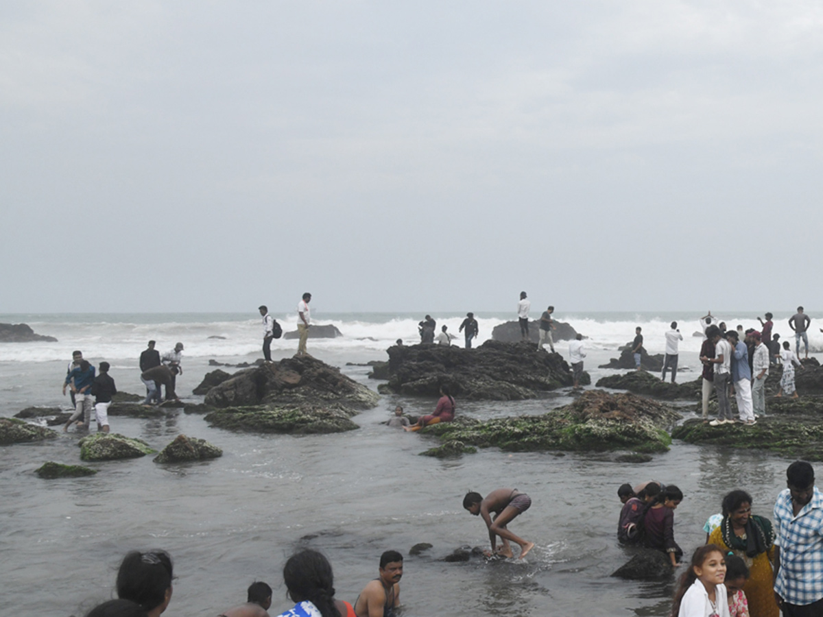 400 meters receding sea in Vizag beach 3