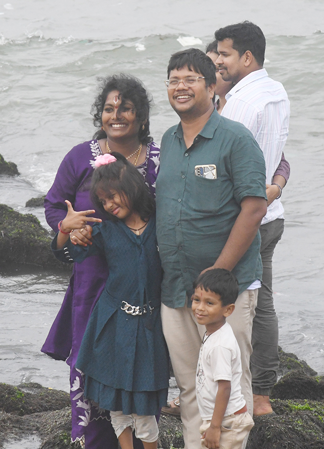 400 meters receding sea in Vizag beach 4
