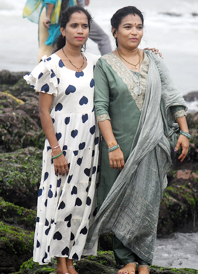 400 meters receding sea in Vizag beach 5