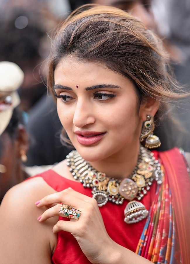Actress Sreeleela Creates a buzz in Uppal Hyderabad15