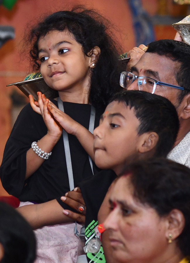 Shravana Masam : Huge Rush in Vijayawada Indrakeeladri11