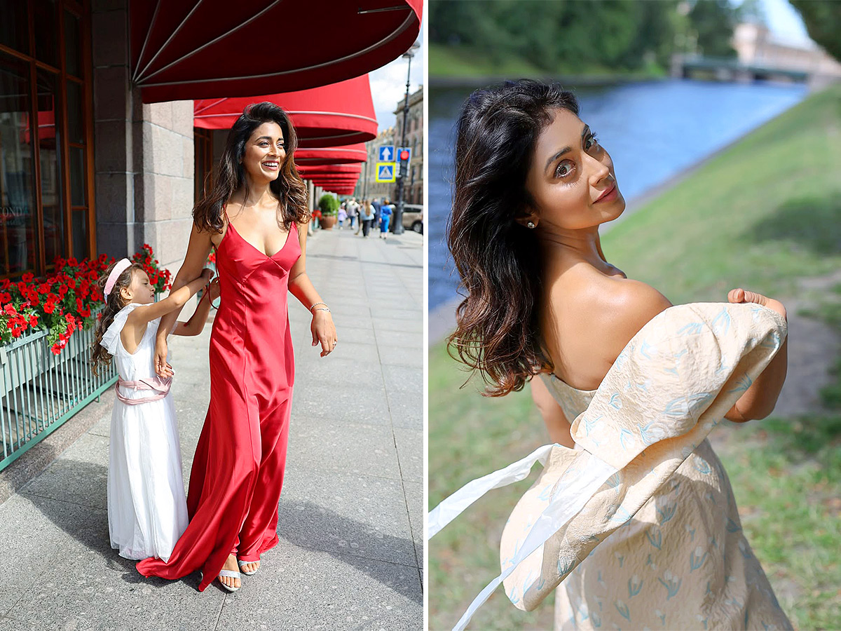 Shriya Showcases Her Beauty with a Radiant Smile Photos1