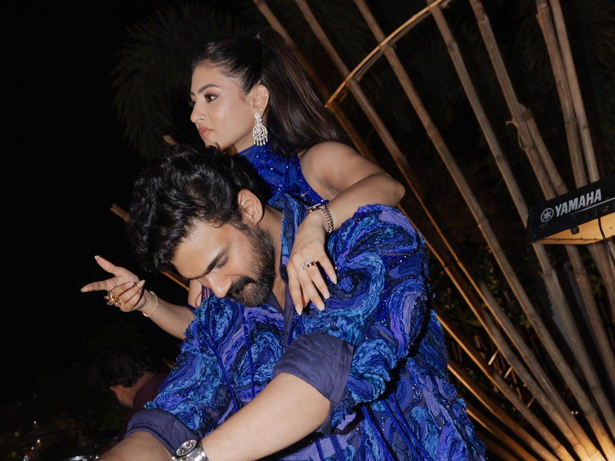 Actor Bellamkonda Sai Srinivas shares beautiful pictures with his wife Kavya Reddy Photos8
